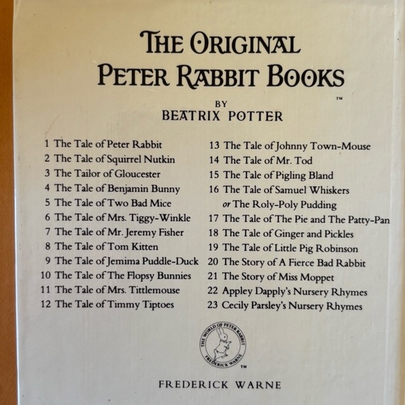 Beatrix Potter Tales of Peter Rabbit Vintage Collection 1-12 1985 - Picture 9 of 12